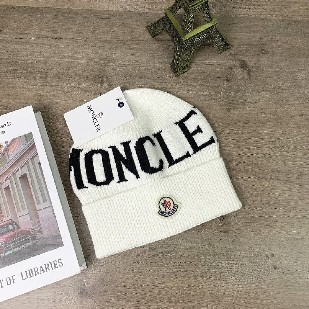 Moncler Logo Beanie
