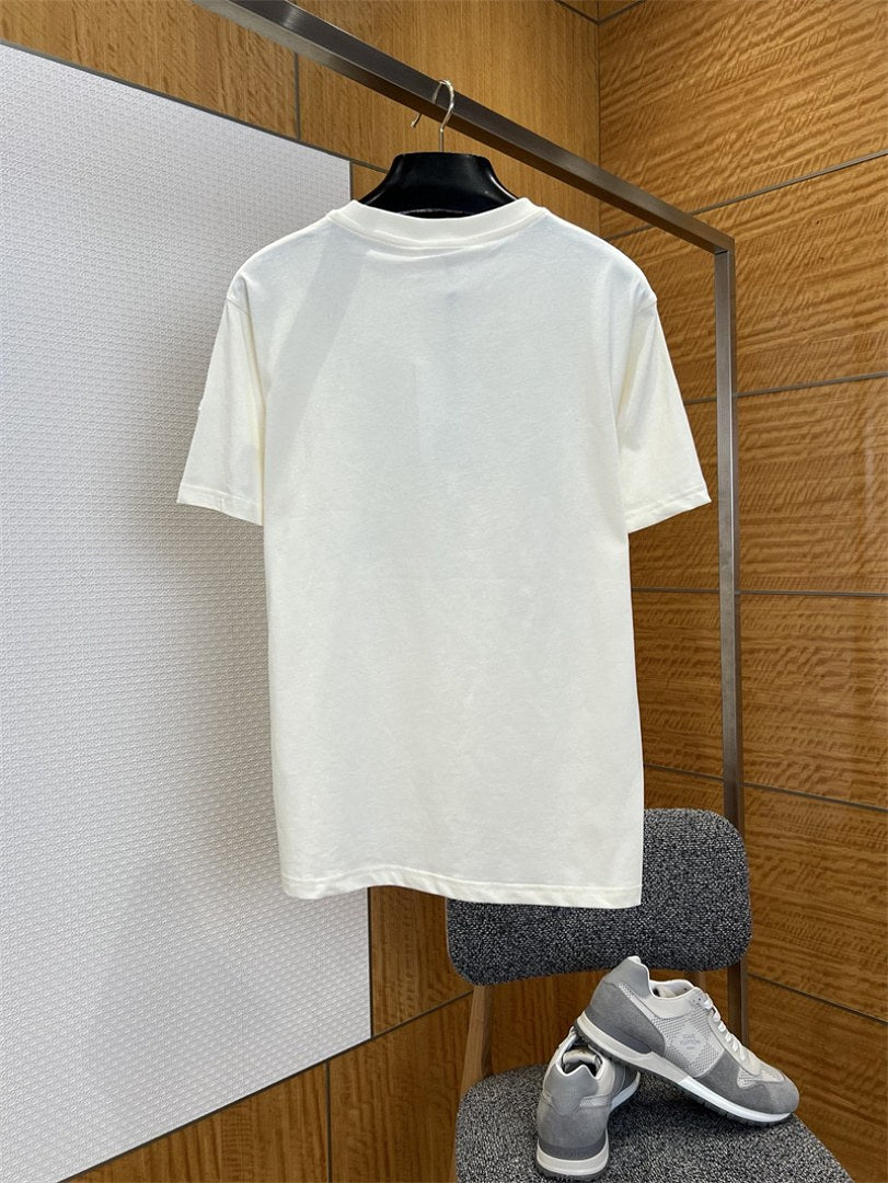Moncler Embroidered Script Tee