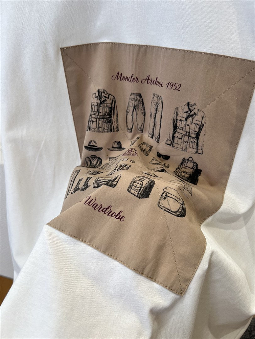 Moncler Graphic Print Tee