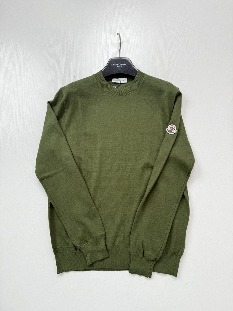 Moncler Logo Patch Knit Sweater