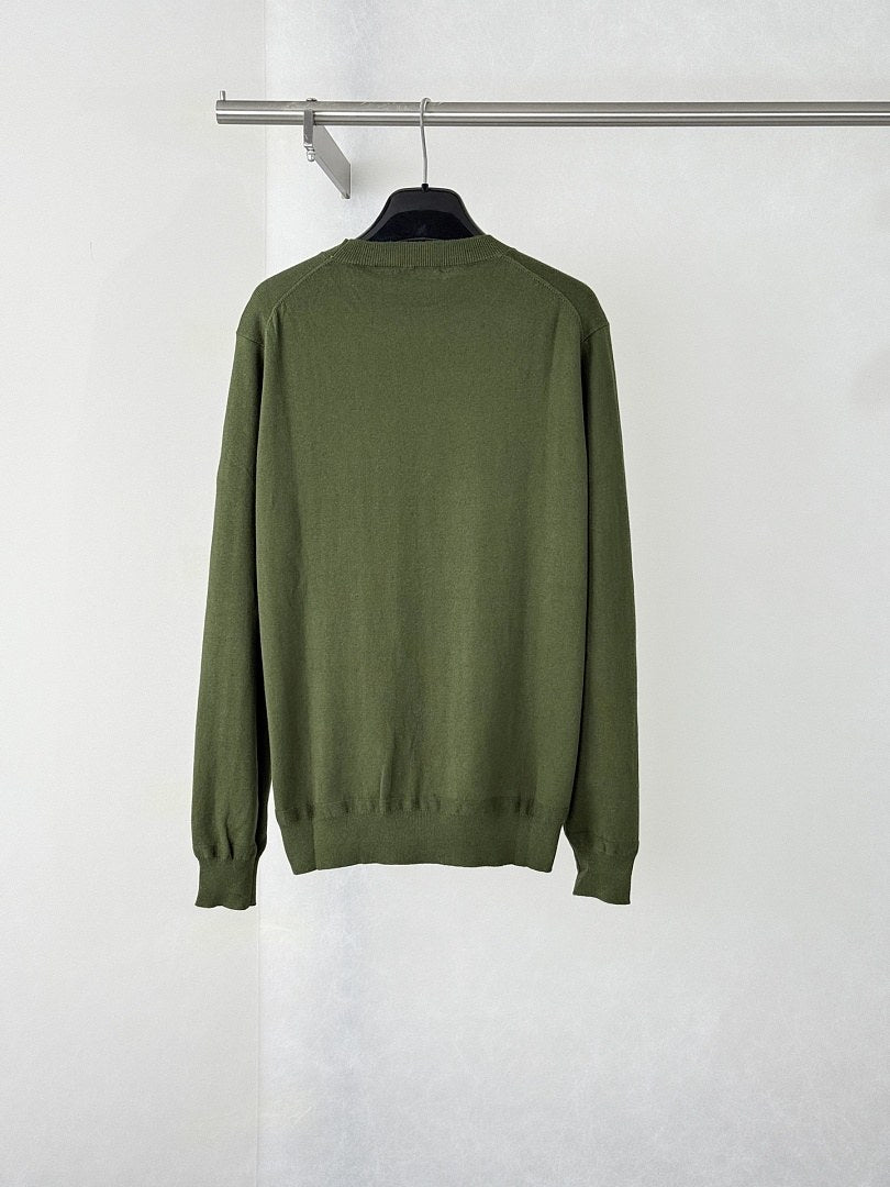 Moncler Logo Patch Knit Sweater