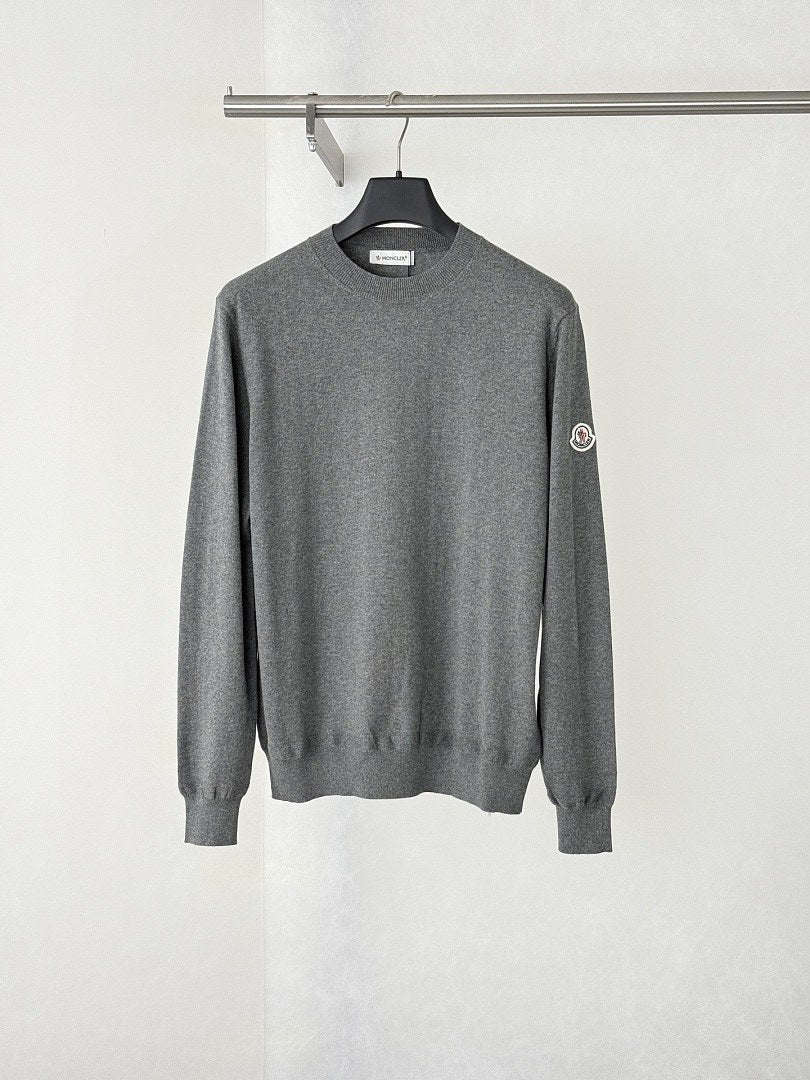 Moncler Logo Patch Knit Sweater