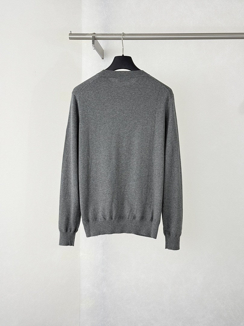 Moncler Logo Patch Knit Sweater
