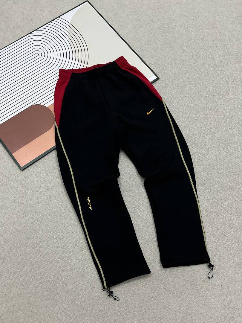 Nike NOCTA Zip Hoodie Set - Black/Red