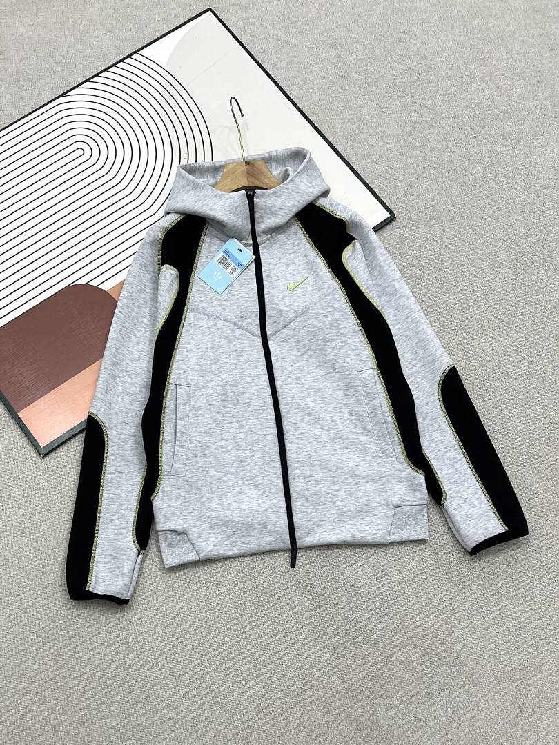 Nike NOCTA Zip Hoodie Set - Grey/Black