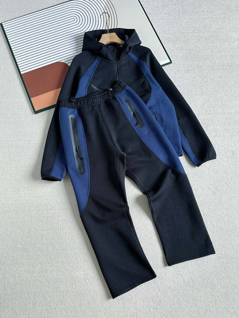 Nike Tech Fleece Set - Black/Navy