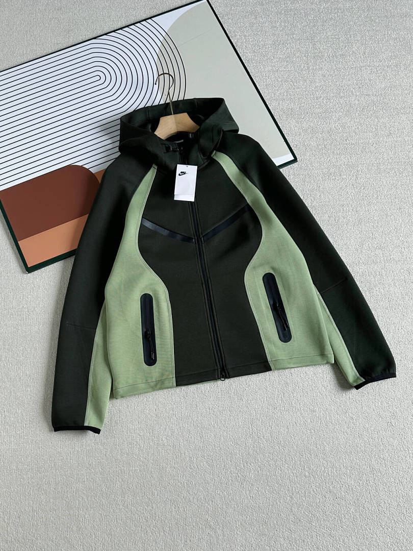 Nike Tech Fleece Set - Dark Green/Sage