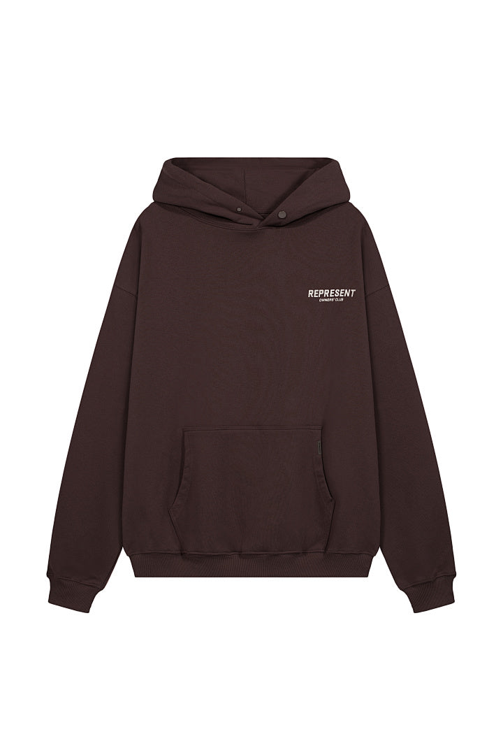 Represent Hoodie AB010 Dark Brown - back