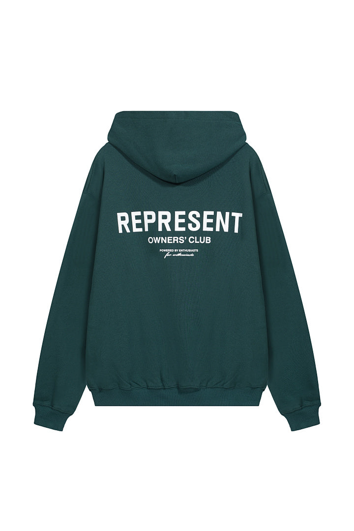 Represent Hoodie AB010 Teal - front