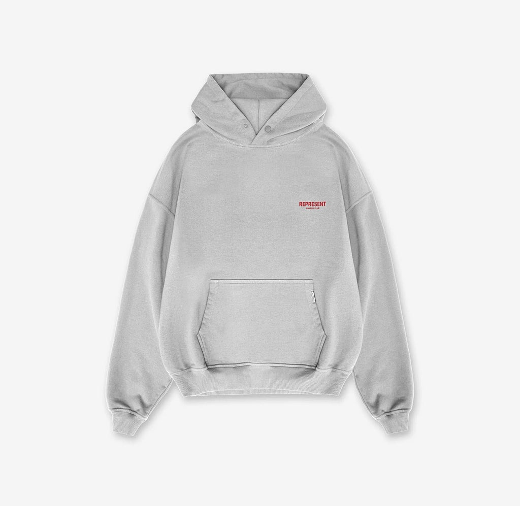 Represent Hoodie AB010 White - front