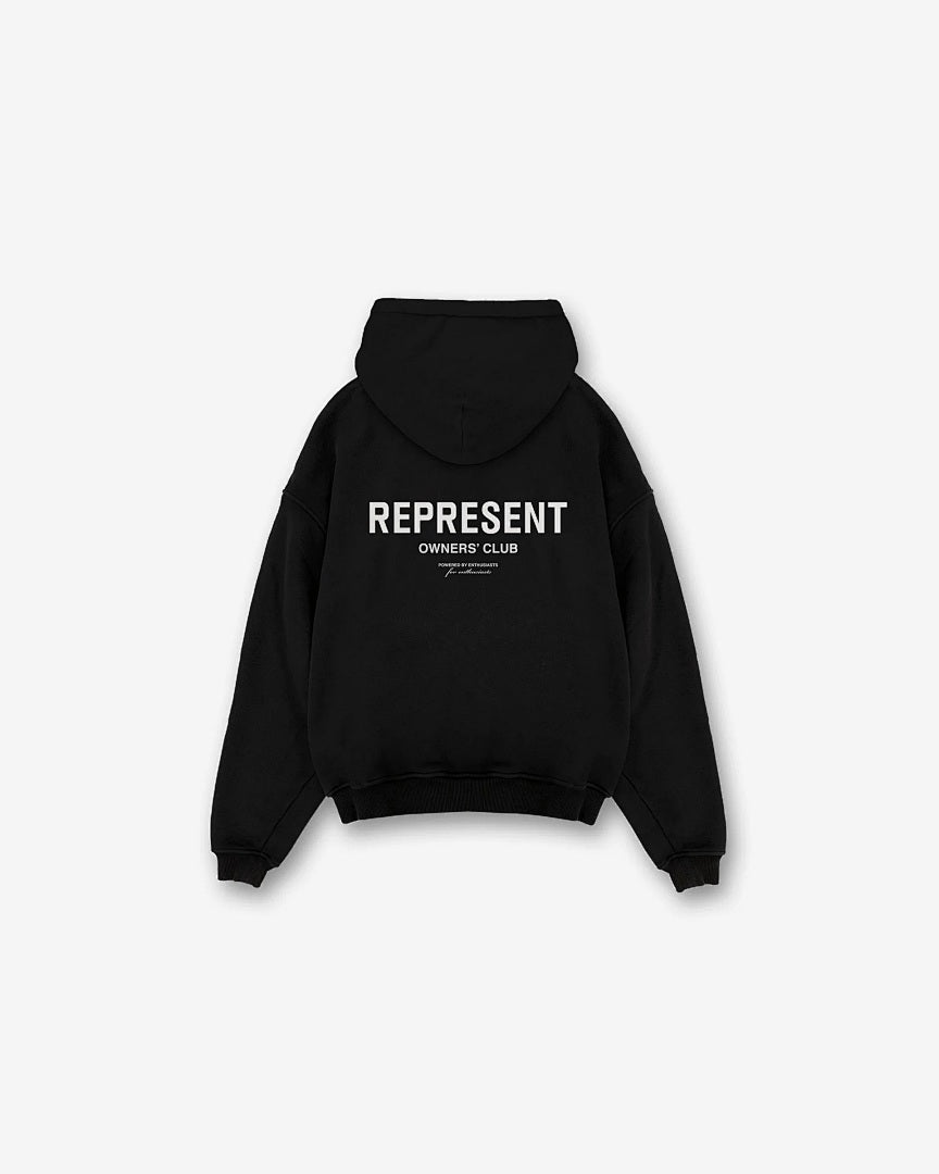 Represent Hoodie Owners Club Black - back