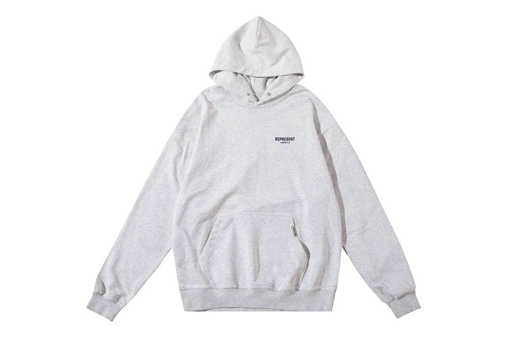 Represent Hoodie Owners Club Grey - front