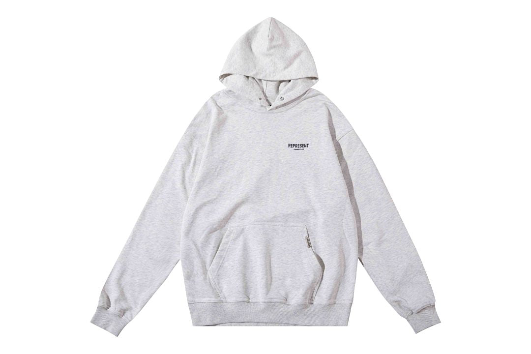 Represent Hoodie Owners Club Grey - front