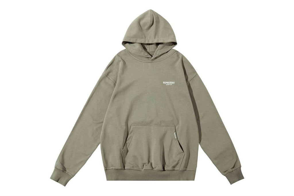 Represent Hoodie Owners Club Sage - front