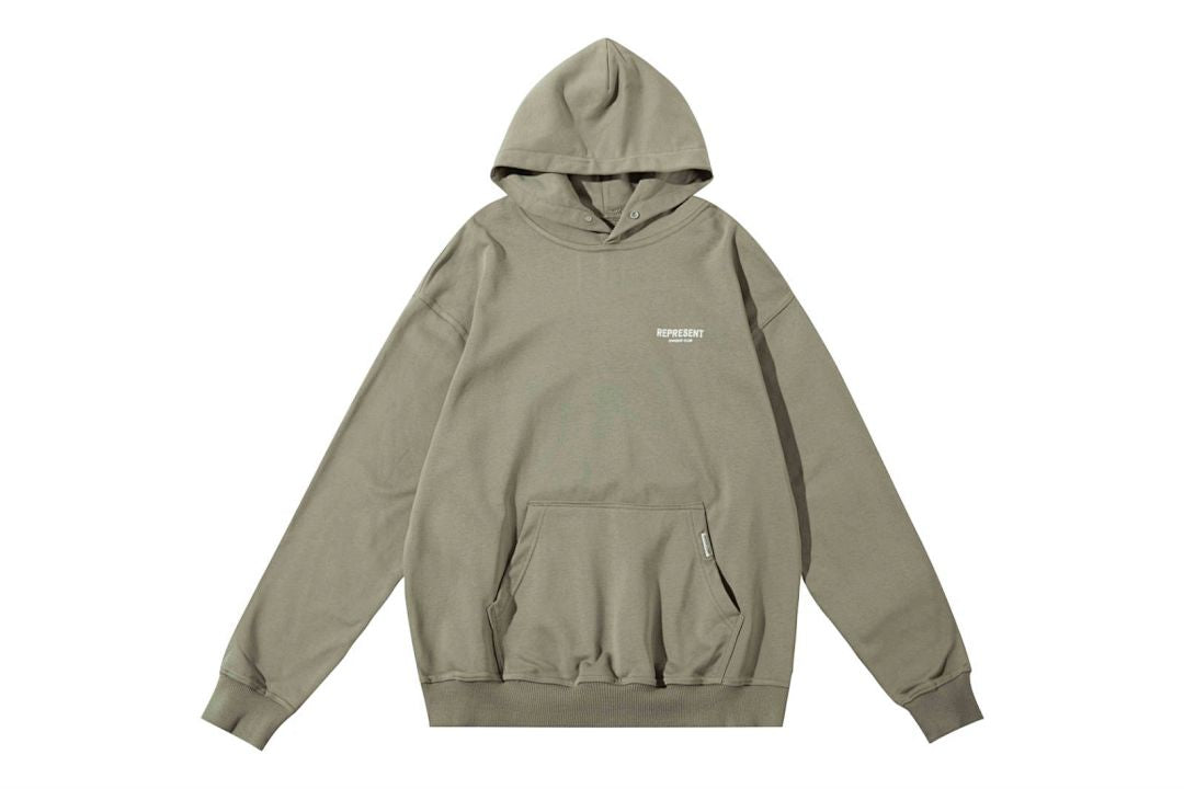 Represent Hoodie Owners Club Sage - front