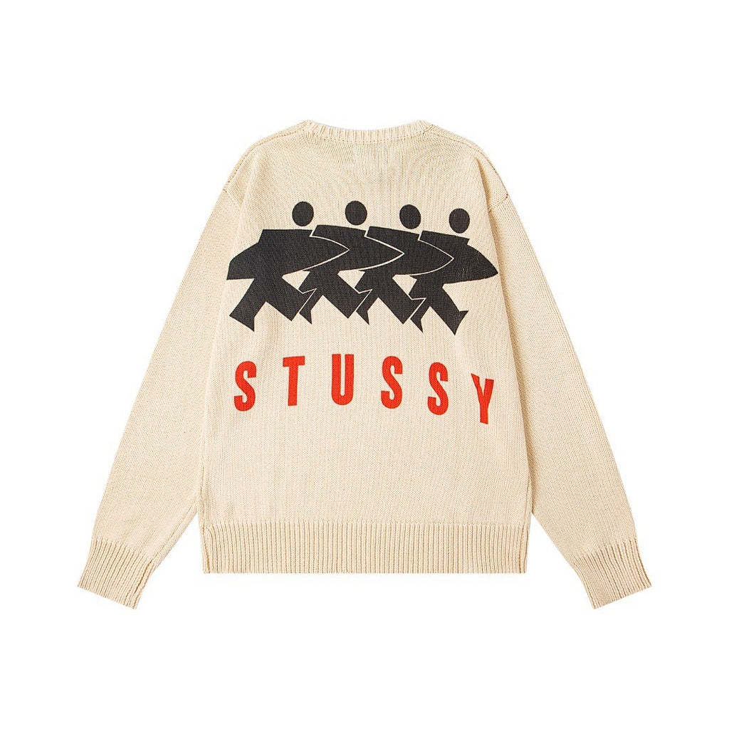 Stussy Running Men Knit Sweater