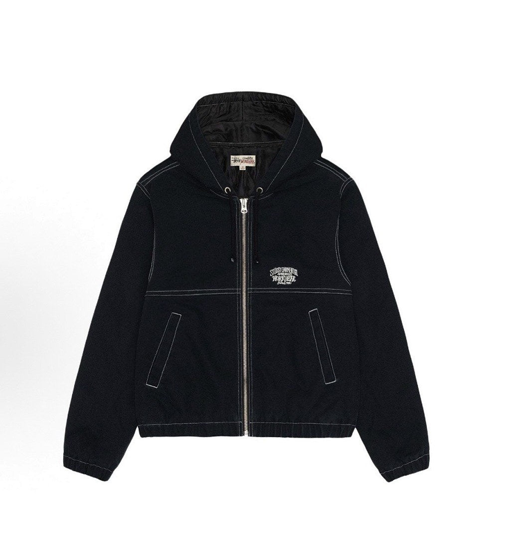 Stussy Workgear Hooded Work Jacket