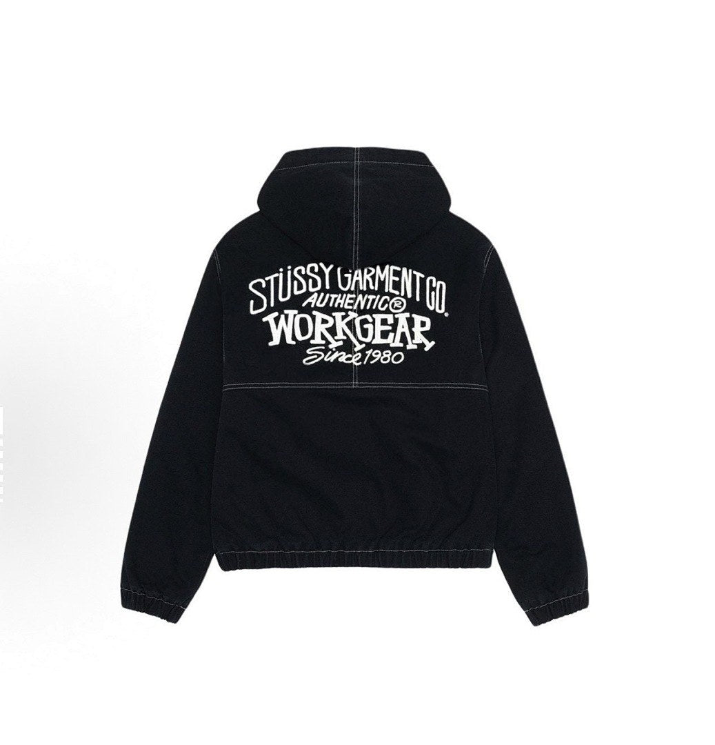 Stussy Workgear Hooded Work Jacket