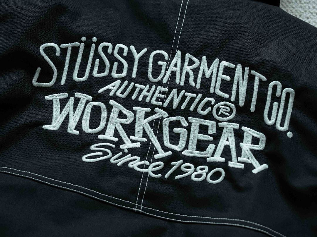 Stussy Workgear Hooded Work Jacket