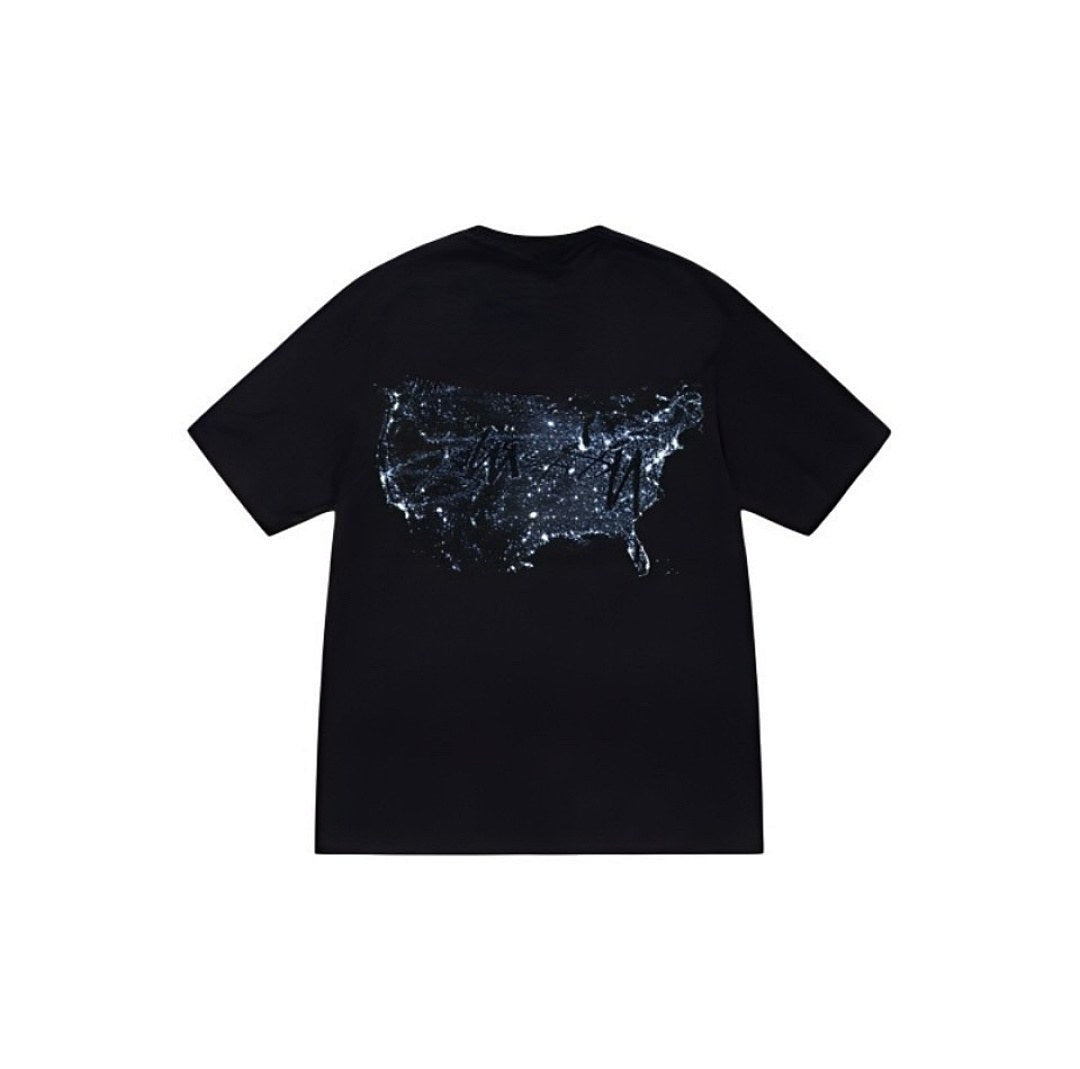 Stussy USA Map Tee