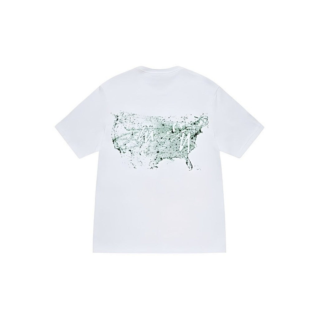 Stussy USA Map Tee